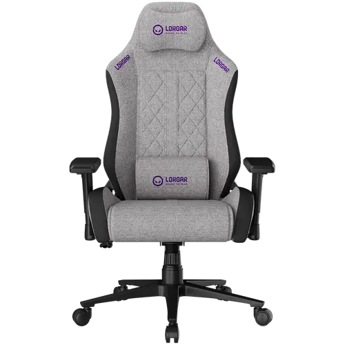 LORGAR CHA41, Ergonomic Gaming Chair Advanced, premium anti-stain fabric, Grey