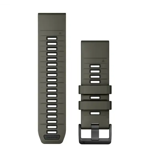 Garmin QuickFit® 26 Olive Drab/Black силиконова каишка 010-13393-12 Garmin QuickFit® 26 Olive Drab/Black силиконова каишка 010-13393-12