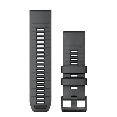 Garmin QuickFit® 26 Slate Gray/Black силиконова каишка 010-13393-11 Garmin QuickFit® 26 Slate Gray/Black силиконова каишка 010-13393-11