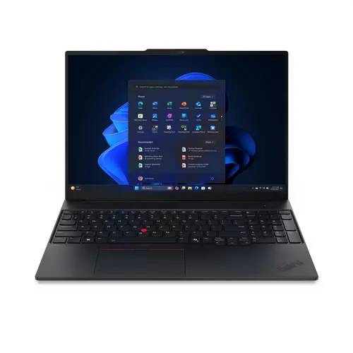 Лаптоп, Lenovo ThinkPad E16 G3 Intel Core Ultra 5 135H, 14C (up to 4.6GHz, 18MB), 16GB DDR5-5600, 512GB SSD, 16" WQXGA (2560x1600) IPS AG, Intel Arc Graphics, 1080p&IR Cam, Backlit KB, 4cell, FPR, WLAN, BT, DOS, 3Y Onsite