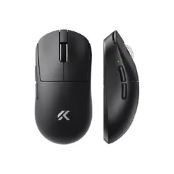 MCHOSE професионална геймърска мишка A7 V2 Ultra Black - Wireless Gaming Mouse - Dual 8K, Omron Mechanical