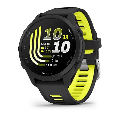 Garmin Forerunner® 170 - Music -  Black с Black/Amp Yellow каишка 010-03920-10