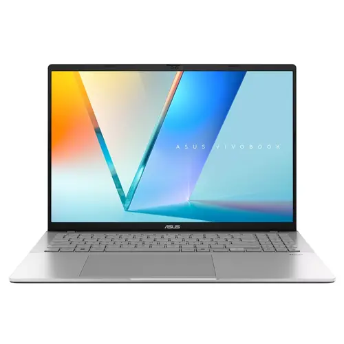 Лаптоп, Asus Vivobook S S3607CA-RP037NA, Intel Ultra 7 255H 2.0 GHz (24MB Cache, up to 5.1 GHz, 16 cores, 16 Threads), 16.00" OLED WUXGA(WU) 1920X1200 16:10,144 Hz, LPDDR5  16GB  ( on BD),1TB SSD G4,Backlit Kbd, No OS, Cool Silver+Backpack, no adapter