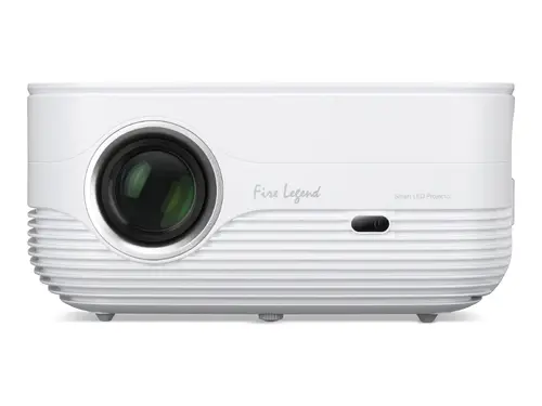 Мултимедиен проектор, AOPEN Projector QF81 (powered by Acer), portable, LCD, FHD (1920x1080), 13 000 LED Lumens (800 ANSI), 1 000:1, 1.1x, HDMI 1.4, DC Out (5V/0.5A), USB (Type A), Speaker 2x5W, PC Audio 3.5mm, BT In/Out, Smart Projector, WiFi Dongle, 2 kg, White, 2Y