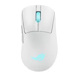 Мишка, Asus ROG Keris II Origin Wireless Gaming Mouse, 65g Lightweight, Ergonomic, Push-Fit Switch Socket, 42K Optical Sensor, ROG Micro Switch II, ROG Omni Receiver, 5 Programmable Buttons, Moonlight Whit