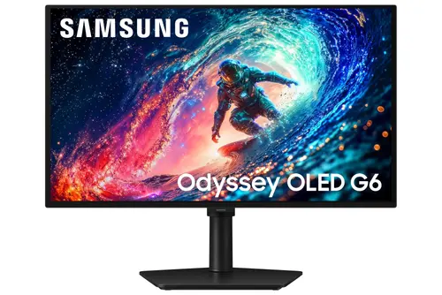 Монитор, Samsung 27" LS27HG612SU Odyssey QD-OLED G6 QHD 2560x1440 0.03ms 240Hz  Glare Free Black