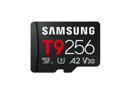 Памет, Samsung 256GB micro SD Card T9 UHS-I Read 200MB/s - Write 130MB/s Class 10 U3 V30 A2