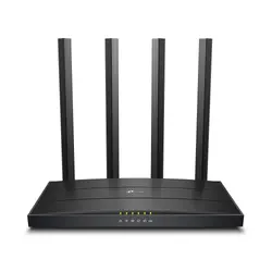 Безжичен рутер TP-Link Archer C6U AC1200, 2.4/5 GHz, 300 - 867Mbps, 10/100/1000