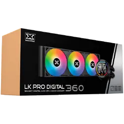 LK Pro 360 Digital EN47404 (BK AIO,Digital LCD Pump & 360mm PWM Fan,Mini ARGB Controller,Intel & AMD & 20xx)