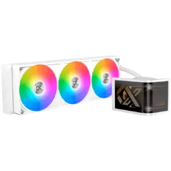 Connect Ultra 360 Arctic EN48388 (WH,AIO Liquid Cooler,Curved OLED Pump Head,ARGB PWM Fan,Mini ARGB Controller)