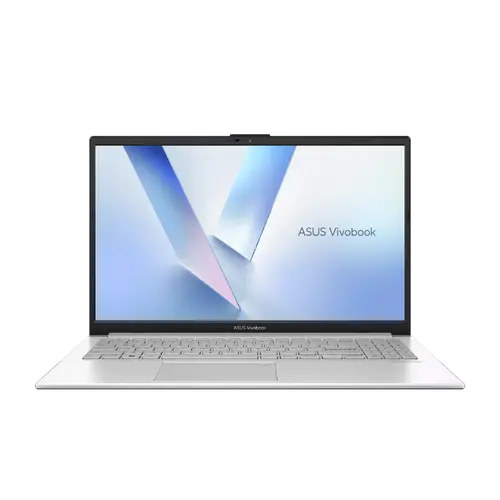 Лаптоп, Asus Vivobook Go E1504FA-BQ2871NA,AMD Ryzen 5 40  2.8GHz (6MB Cache, up to 4.3GHz, 4 cores, 8 Threads),15.6" FHD (1920x1080),16GB (on bd)LDDR5 , 512 GB SSD G3,  AMD Radeon Graphics,Backlit ,Chiclet Keyboard, No OS,Cool Silver, no adapter