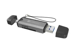Аксесоар, Natec Scarab 3 USB-C/USB-A 3.2 Gen.1 SD/Micro SD Card reader