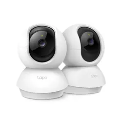 Охранителна WiFi камера TP-Link Tapo C210P2, 360°, Pan/Tilt - 2 Броя