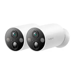 Охранителна WiFi камера TP-Link Tapo C425, Външен/вътрешен монтаж, WiFi - 2 Броя