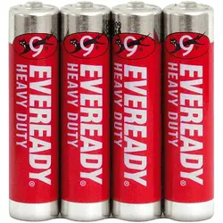 ЦИНККОВО-ХЛОРИДНИ БАТЕРИИ SUPER HEAVY DUTY AAA SW4 EU EVEREADY