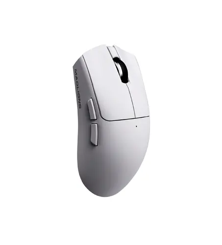 Madlions професионална геймърска мишка Wireless Gaming Mouse M3 Pro - 1K, Mad Catz Custom Sensor, White