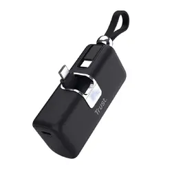 Външна батерия, TRUST Pacto 5000 mAh Pocket Powerbank Black