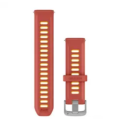 Garmin Бързоосвобождаваща се каишка - Red Pink/Mango (20 мм) 010-11251-B9