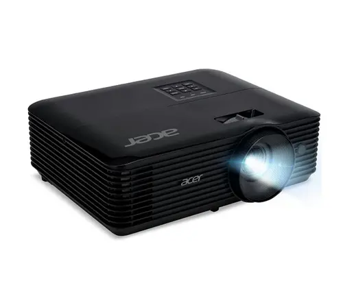 Мултимедиен проектор, Acer Projector X1128H, DLP, SVGA (800x600), 4800 ANSI Lumens, 20 000:1, 1.1x, 3D ready, 40 degree Auto keystone, ACpower on, HDMI 1.4, VGA, RCA, USB(Type A), Audio in, Speaker 3W, 2.7kg, 2Y, Black