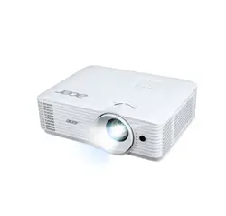 Мултимедиен проектор, Acer Projector P1358i, DLP, WXGA (1280x800), 5000 ANSI Lumens, 20 000:1, 1.3x, HDMI 2x1.4, VGA, DC Out (5V/1A, USB-A), RCA, Audio in/out (3.5mm), Wireless dongle included, Speaker 10W, Bluelight Shield, Bag, 2.8kg, 3Y, White