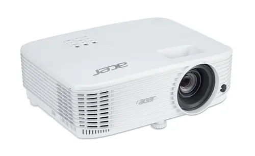 Мултимедиен проектор, Acer Projector P1557, DLP, FHD (1920x1080), 4800 ANSI Lumens, 16 000:1, 1.3x, HDMI 2x1.4, DC Out (5V/1.5A, USB-A), RS232, Audio in/out, Speaker 3W, Bluelight Shield, Bag, 2.4 kg, 3Y, White