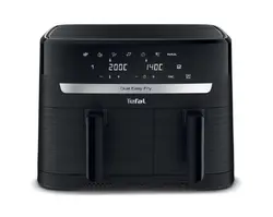 Уред за здравословно готвене, Tefal EY901N10 Dual Easy Fry Essential Blk