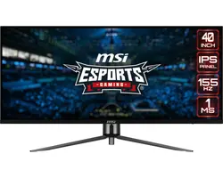 Монитор, MSI MAG401QR Ultra Wide Gaming Monitor, 40