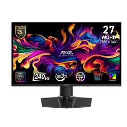 Монитор, MSI MAG 271QP QD-OLED X28 Gaming Monitor, 26.5