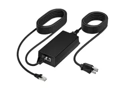 HP Poly PoE++ 65W 2.5G Adapter with 3.66m CAT6A Cable and Power Cord EMEA INTL English Loc Euro plug
