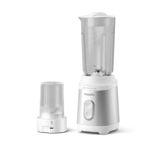 PHILIPS Мини Блендер Series 3000 350W ProBlend 2 настройки на скоростта бяло и метал
