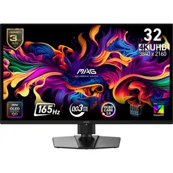 Монитор, MSI MAG 322UP QD-OLED E16 Gaming Monitor, 31.5