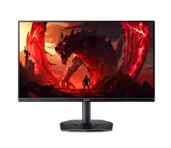 Монитор, Acer Nitro KG240YP0bi, 23.8'' FHD (1920X1080), VA, 144Hz, 100M:1, 250nits, 4ms (GTG)/1ms (VRB), 99% sRGB, VGA, HDMI, FreeSync, ZeroFrame, Tilt, Energy Star, Vesa, Energy Class D, Black, 2Y