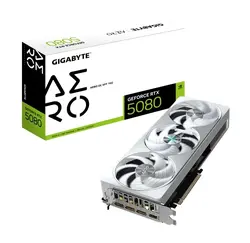 Видео карта, Gigabyte GeForce RTX 5080 16GB GDDR7 Aero OC SFF