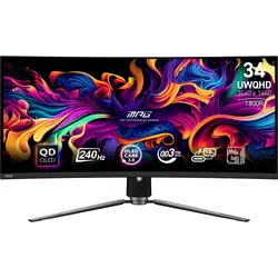 Монитор, MSI MPG 341CQPX QD-OLED Gaming Monitor, 34
