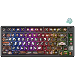 ROYAL KLUDGE RKM75 HE Hephaestus Gaming Keyboard Mint switch