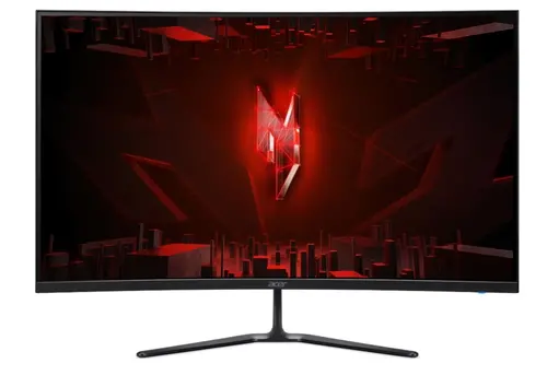 Монитор, Acer Nitro ED320QRS3biipx, 31.5" Curved 1500R, QHD (2560x1440) VA 144Hz, FreeSync, 1ms(VRB), 3000:1, 250nits, 2xHDMI(2.1), DP, Audio out, HDR10, Speakers, BluelightShield, Tilt, Black