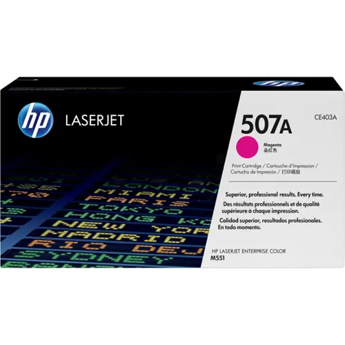 КАСЕТА ЗА HP Color Laserjet Enterprise 500 M551 -  Magenta - /507A/ - PN CE403A
