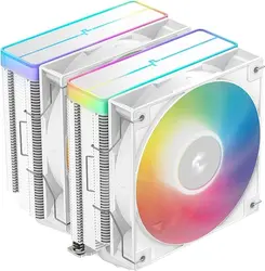DeepCool AG620 G2, CPU Air Cooler, 2x120mm PWM Fan, TDP 270W, 6 Heatpipes, Black, LGA1851/1700, AMD AM5/AM4, 129x136x159 mm(LxWxH), 2Y, R-AG620-BKNPMG2-G
