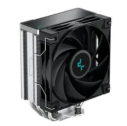 DeepCool AK400 G2, CPU Air Cooler, 1x120mm PWM Fan, Wooden Top Cover, TDP 240W, 4 Heatpipes, Black, LGA1851/1700, AMD AM5/AM4, 132x92x156 mm(LxWxH), 3Y, R-AK400G2-BKNNMN-GJD