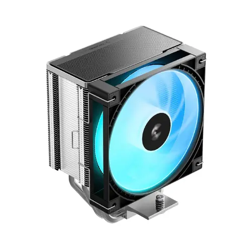 DeepCool AG600 ARGB, CPU Air Cooler, 1x120mm PWM ARGB Fan, TDP 260W, 6 Heatpipes, Black, LGA1851/1700, AMD AM5/AM4, 125x92x150 mm(LxWxH), 2Y, R-AG600-BKAMMG2-G