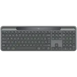 LOGITECH Slim Solar+ - GRAPHITE - US INT'L - 2.4GHZ/BT -  INTNL-973 - UNIV B2C
