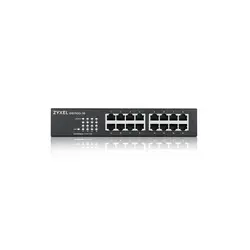 Комутатор, ZyXEL GS1100-16v4  Unmanaged + 16 port Gigabit Unmanaged Switch