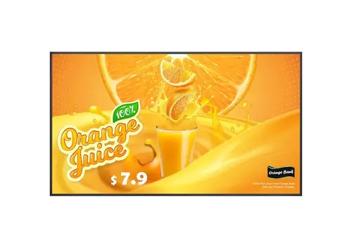 Широкоформатен дисплей, LG 65UH5Q-E, 65" 4K UHD  3840x 2160 Signage, 24/7, Slim Design, webOS 6.0, Brightness : 500 nits, 1,200:1, DCR 1,000,000:1, 8ms (G to G), Bezel Width : 11.4 mm, Speaker (10W X 2), HDMI, RS232C, Audio, DP, RJ45, USB 2.0, PBP, IP5X, Portrait / Landscape, B