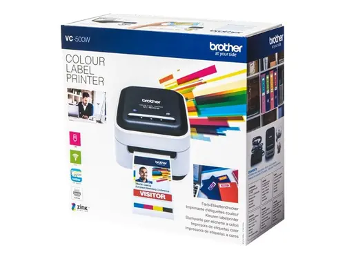 Етикетен принтер, Brother VC-500W Label Printer