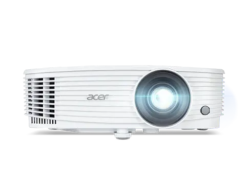 Мултимедиен проектор, Acer Projector P1157i DLP, SVGA (800x600), 4800 ANSI LUMENS, 20000:1,HDMI, RCA, Wireless dongle included, Audio in/out, VGA out, USB type A (5V/1A), RS-232,Bluelight Shield, LumiSense, Built-in 3W Speaker, 2.4kg, White