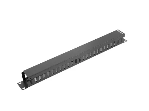 Аксесоар, Lanberg 19" cable management panel type A 1U, black