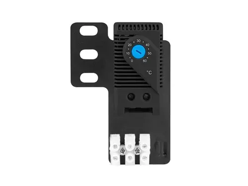 Аксесоар, Lanberg closed-loop thermostat 19" 10A with ear terminal block, black