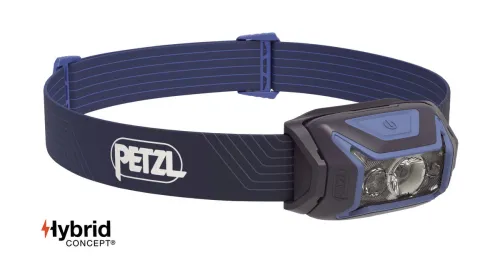 Челник PETZL ACTIK 2022, 450 Лумена, Син
