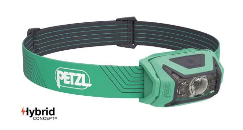 Челник PETZL ACTIK 2022, 450 Лумена,  Зелен