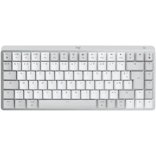 Клавиатура, Logitech MX Mechanical Mini for Mac Minimalist Wireless Illuminated Keyboard - PALE GREY - US INT'L - EMEA